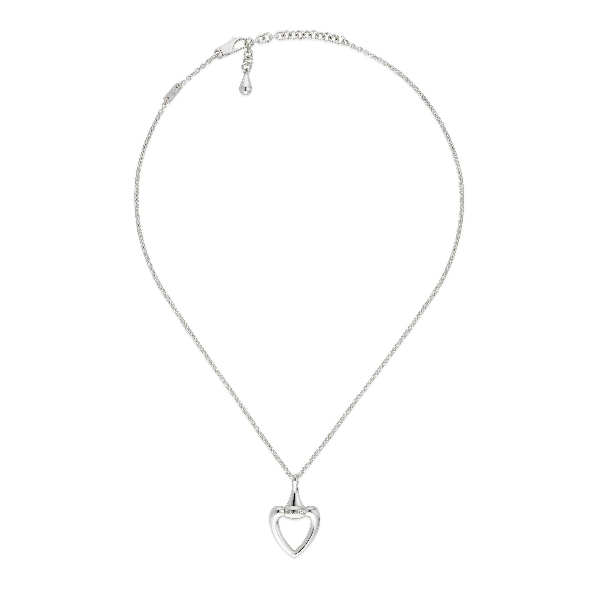 GUCCI Kette mit Anhänger Heart Pendant
