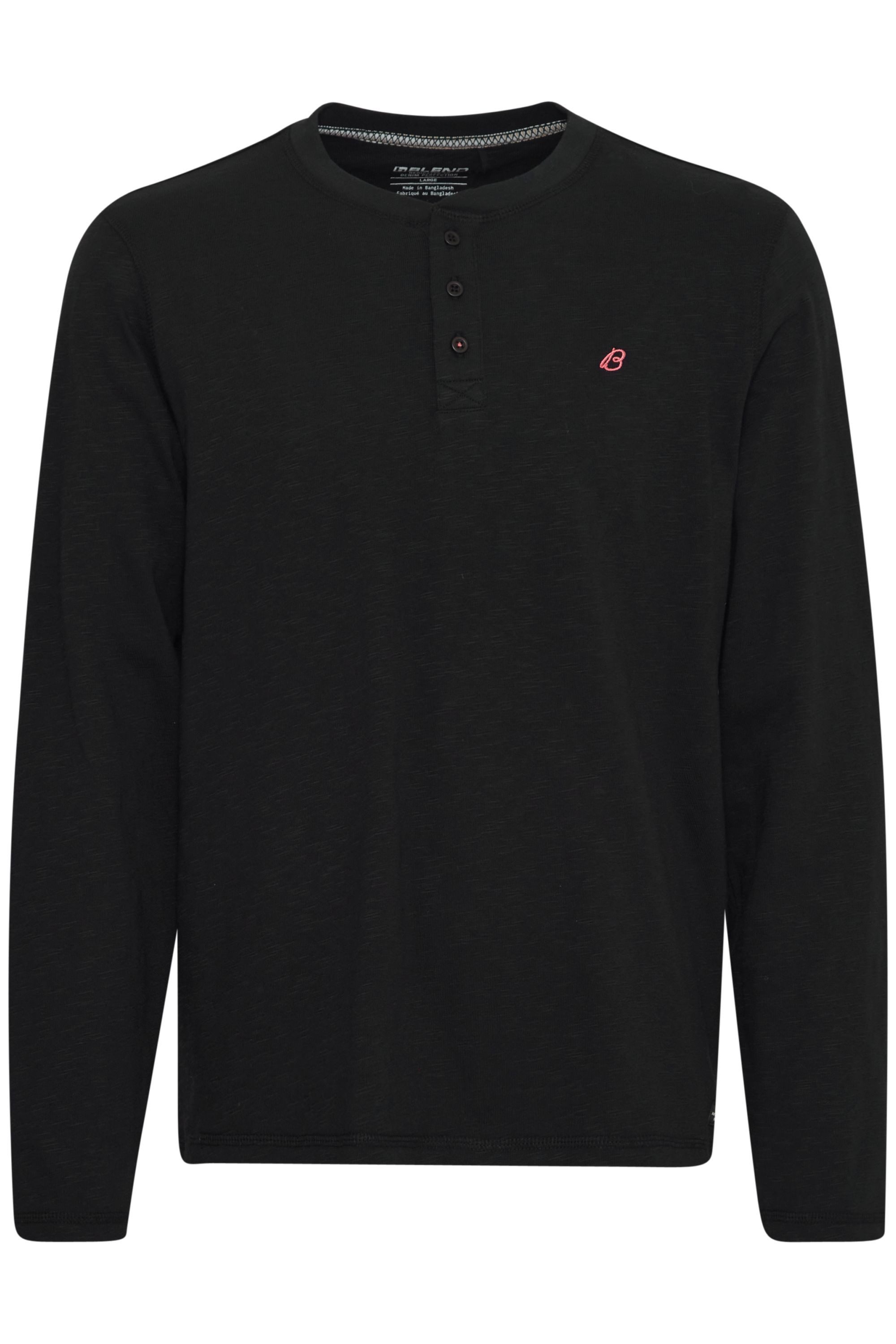 Blend Longsleeve BHTee Lässiges Longsleeve mit Knopfleiste günstig online kaufen