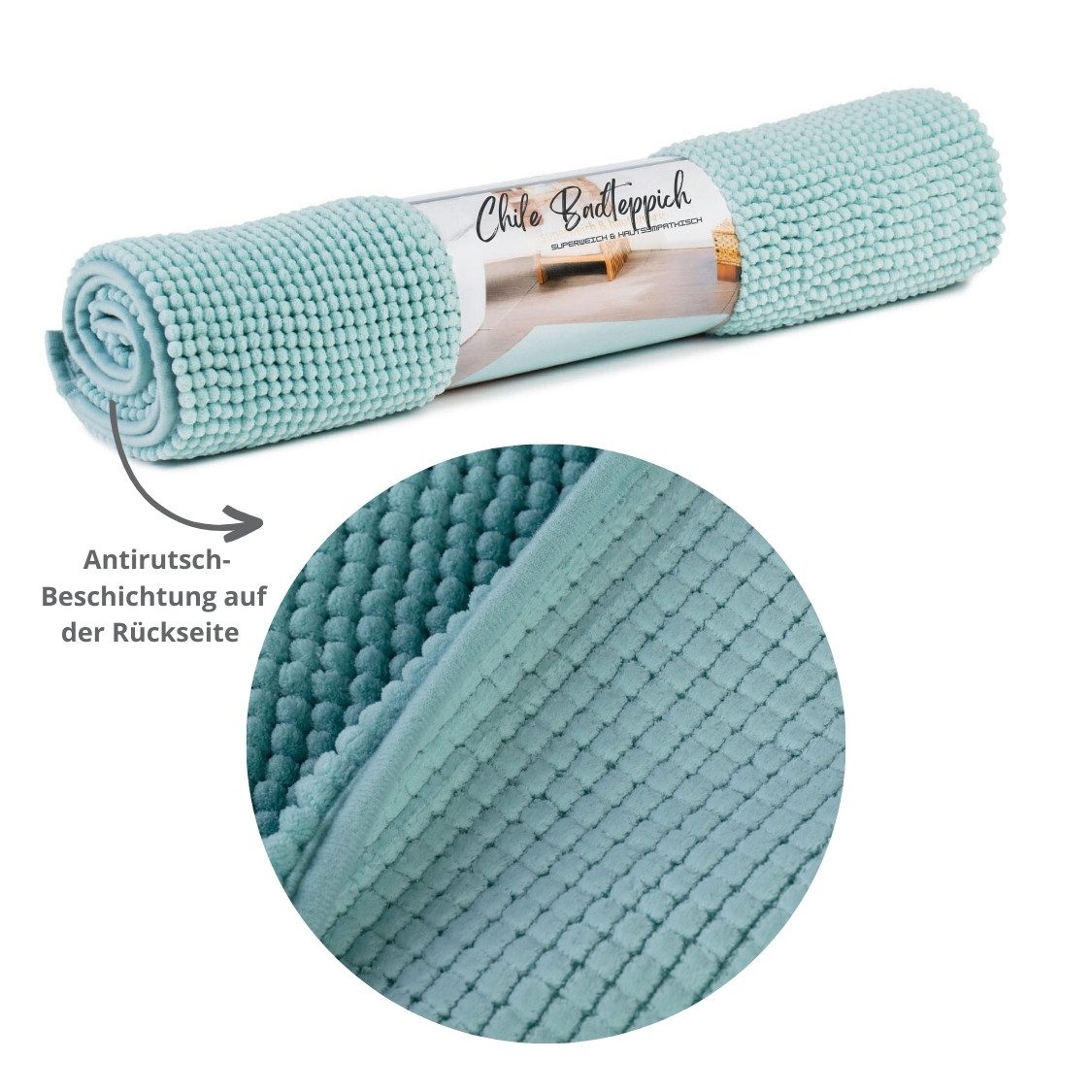 liebling Badematte, Fußbodenheizung geeignet, Polyester, rechteckig, günstig online kaufen