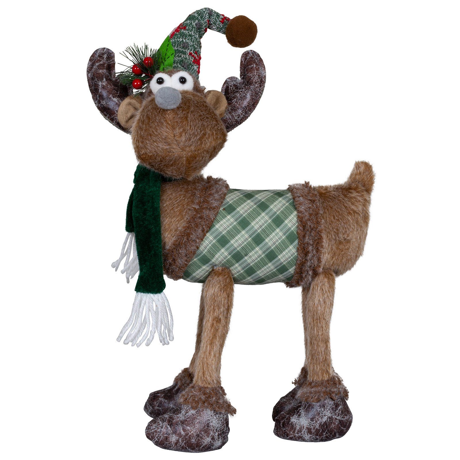 Christmas Paradise Weihnachtsfigur Elch 37cm (47cm) stehend, Rentier (Deko günstig online kaufen