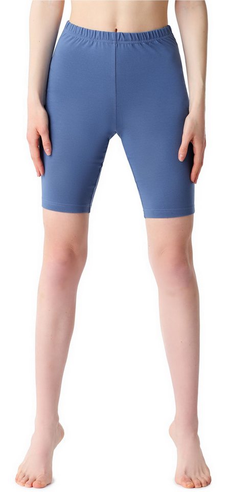 Bellivalini Leggings Damen Kurze Leggings aus Baumwolle BLV50-200 (1-tlg) elastischer Bund