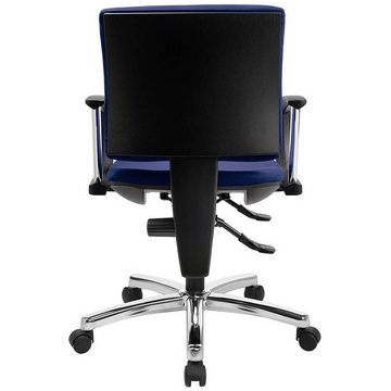 TOPSTAR Bürostuhl 1 Stuhl Bürostuhl Pro 30 chrom - blau