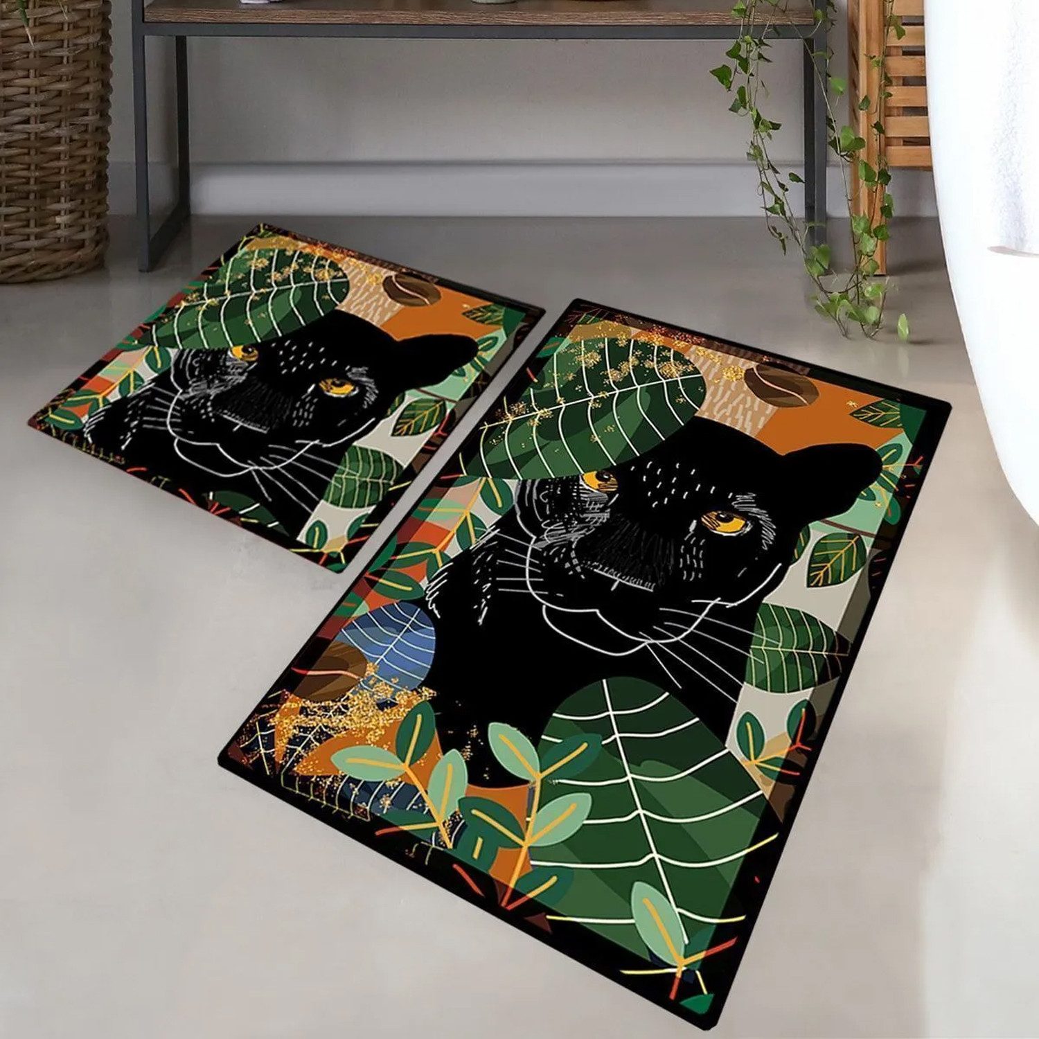 Jungengel Badematte 2tlg WC Teppich Set günstig online kaufen