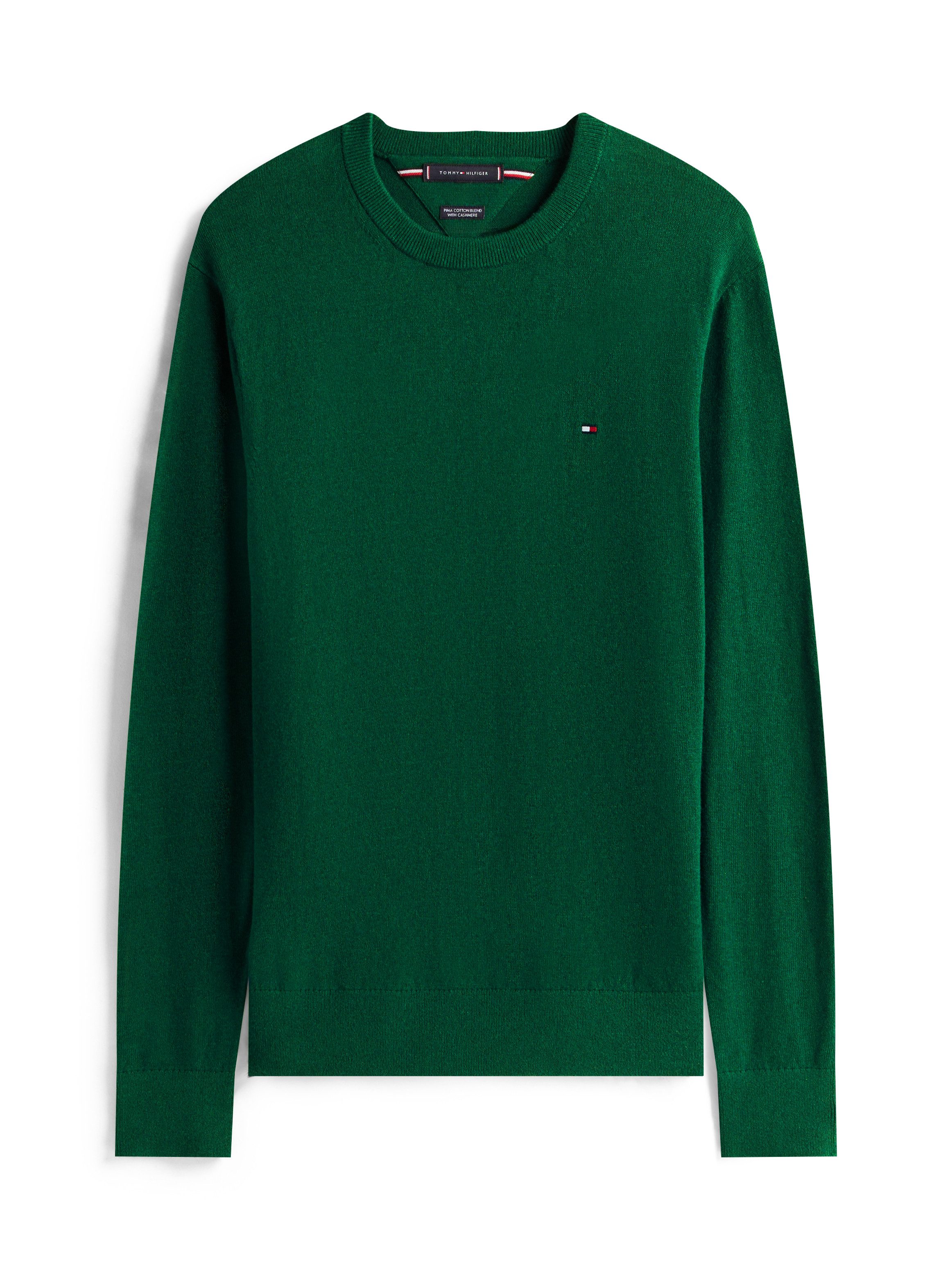 Tommy Hilfiger Rundhalspullover PIMA ORG CTN CASHMERE CREW NECK – Bild 4 von 5
