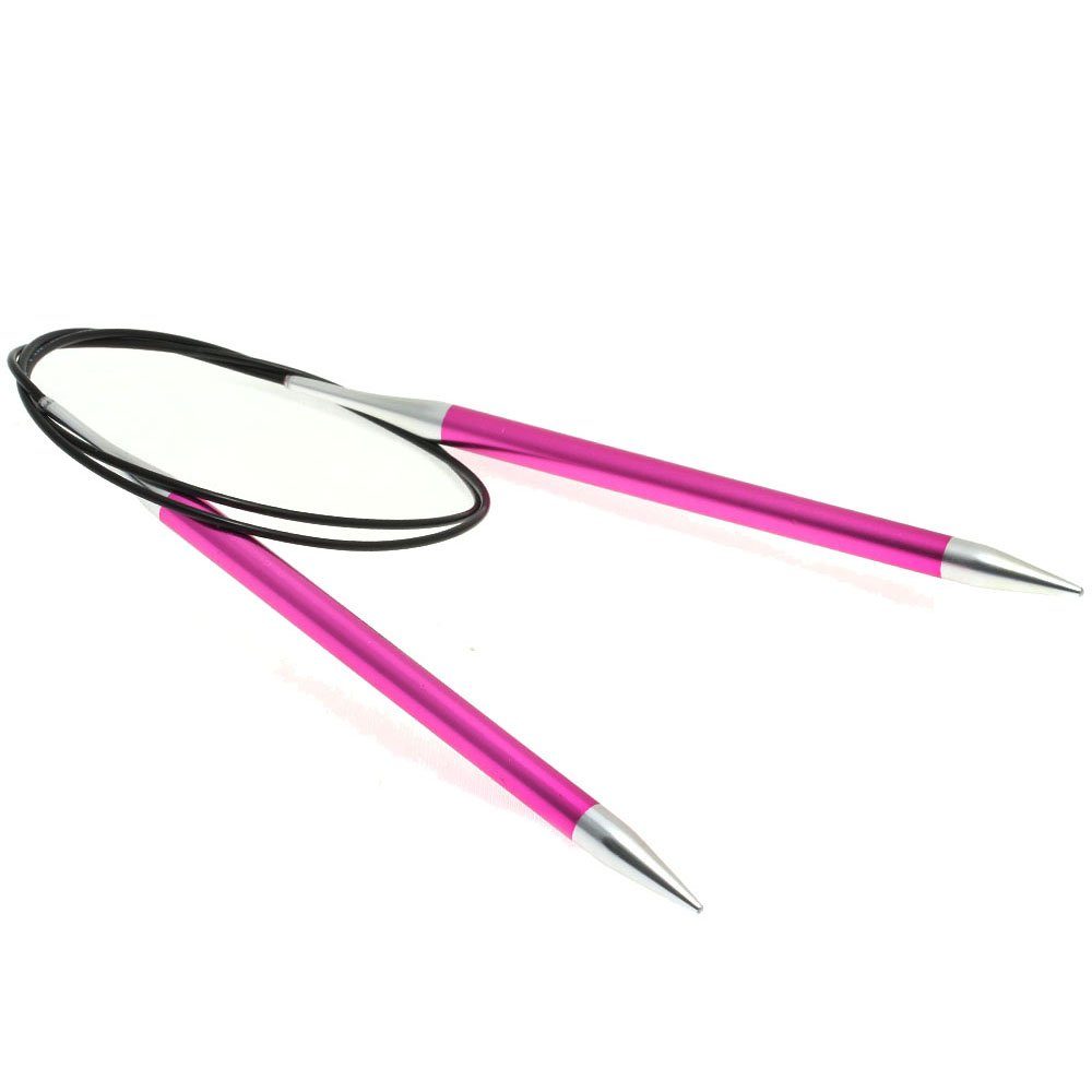 LANA GROSSA Rundstricknadeln Knit Pro Rundstricknadel Aluminium Rainbow, Rundstricknadel verschiedene Längen/Größen