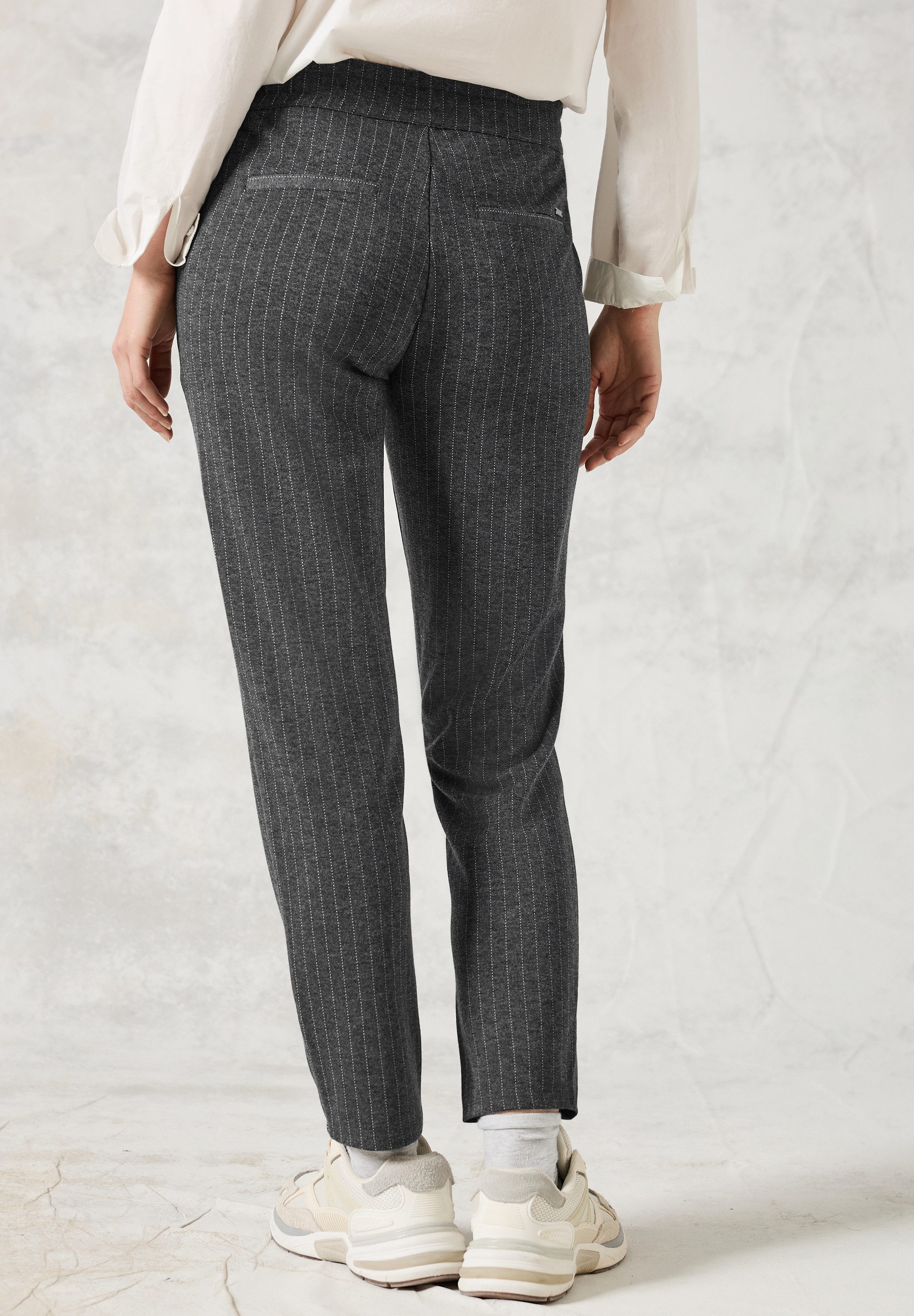 CECIL Stoffhose Style Tracey Sommerhose im Nadelstreifen-Look günstig online kaufen