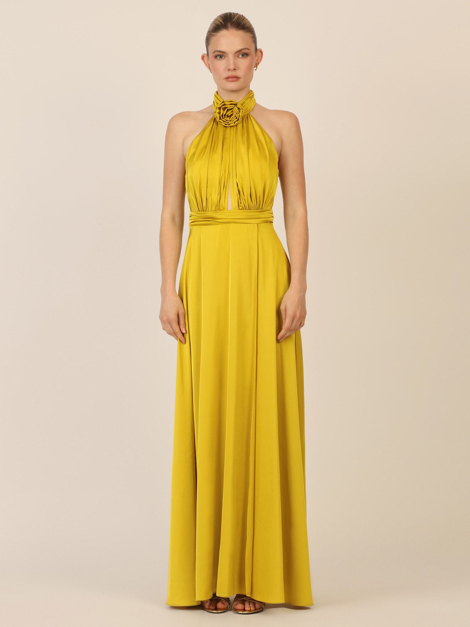 Apart Abendkleid mit Neckholder und Drapierung günstig online kaufen