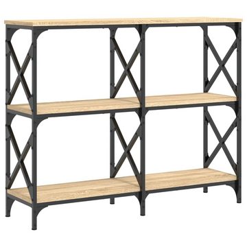 vidaXL Beistelltisch Konsolentisch Sonoma-Eiche 100x28x80,5 cm Holzwerkstoff (1-St)