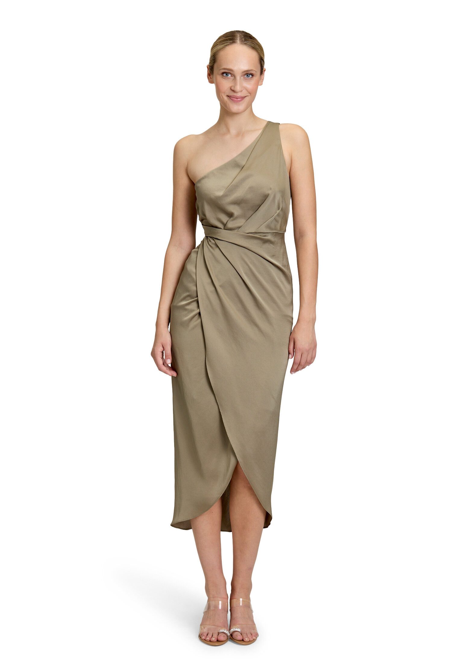 Vera Mont Abendkleid Damen mit Raffung Material