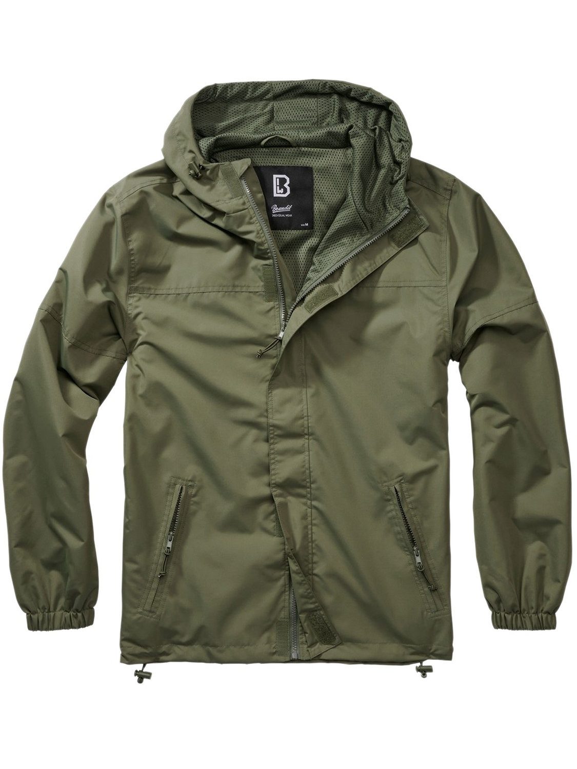 Brandit Kurzjacke Summer Windbreaker Frontzip wind- und wasserabweisend