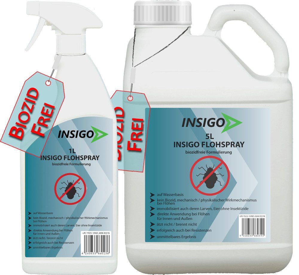 Insektenspray Anti Floh-Spray Floh-Mittel Ungezieferspray
