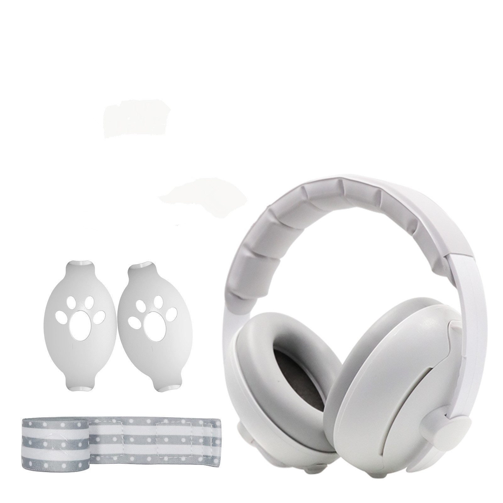 XDeer Kapselgehörschutz 2in1 Ohrenschützer für Neugeborene,Baby Gehörschutz Kopfhörer mit, Geräuschunterdrückung,Kapselgehörschutzfür Kinder Baby