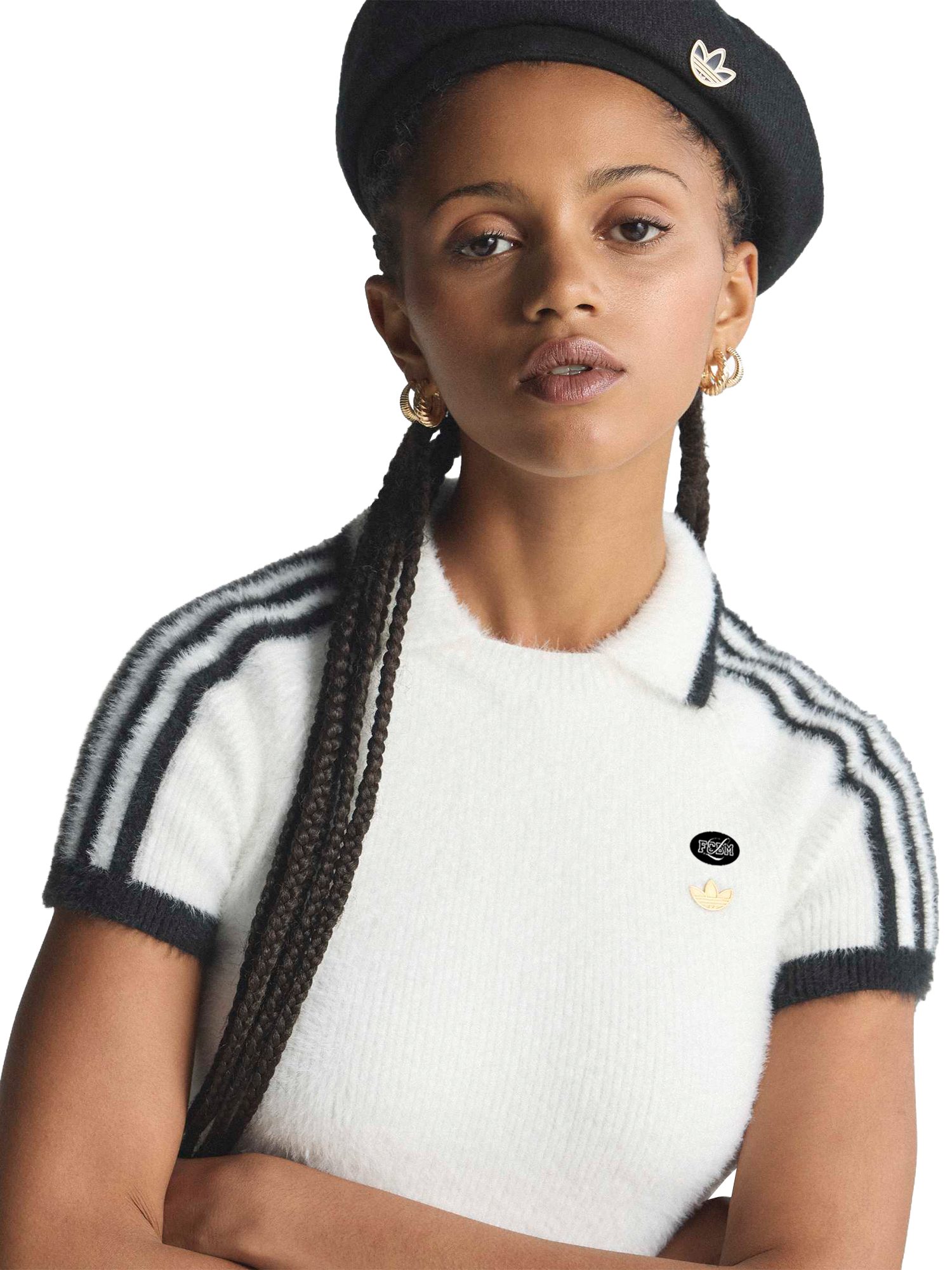 adidas Performance Poloshirt FC Bayern München, Poloshirt LeGer, Damen, Off white