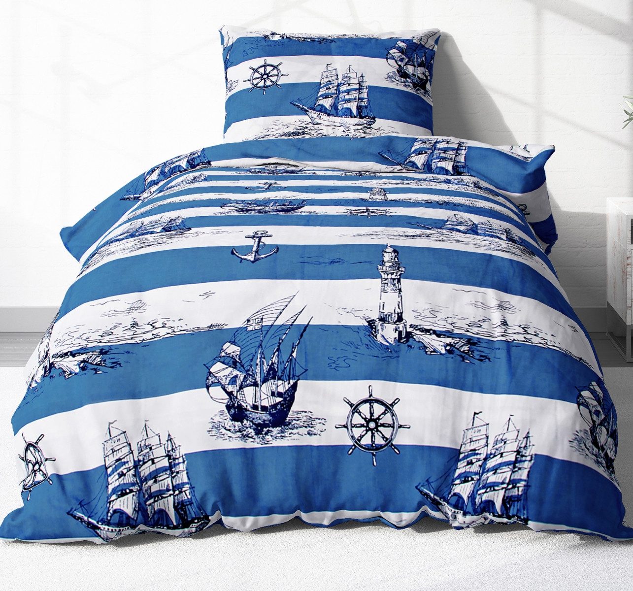 Heubergshop Bettwäsche, Renforcé, 2 teilig, 155x220cm günstig online kaufen