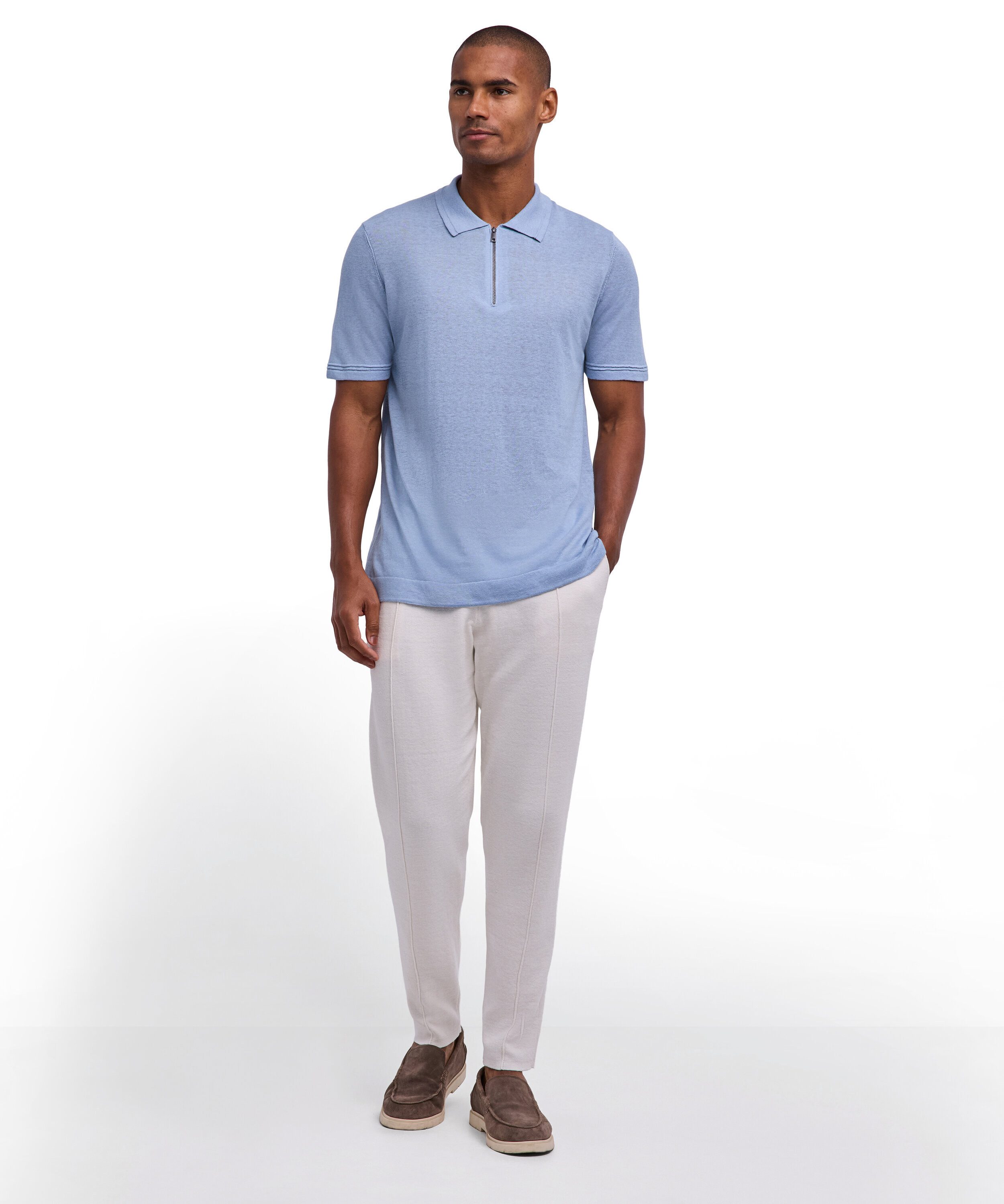 FALKE Poloshirt Silk Linen Polo Shirt (1-tlg., 1)