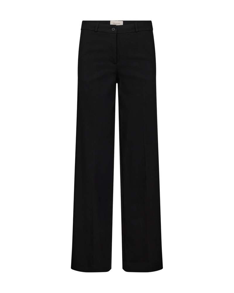 FREEQUENT Stoffhose FQSOLVEJ-PANTS mit geradem Bein und aus Viskose