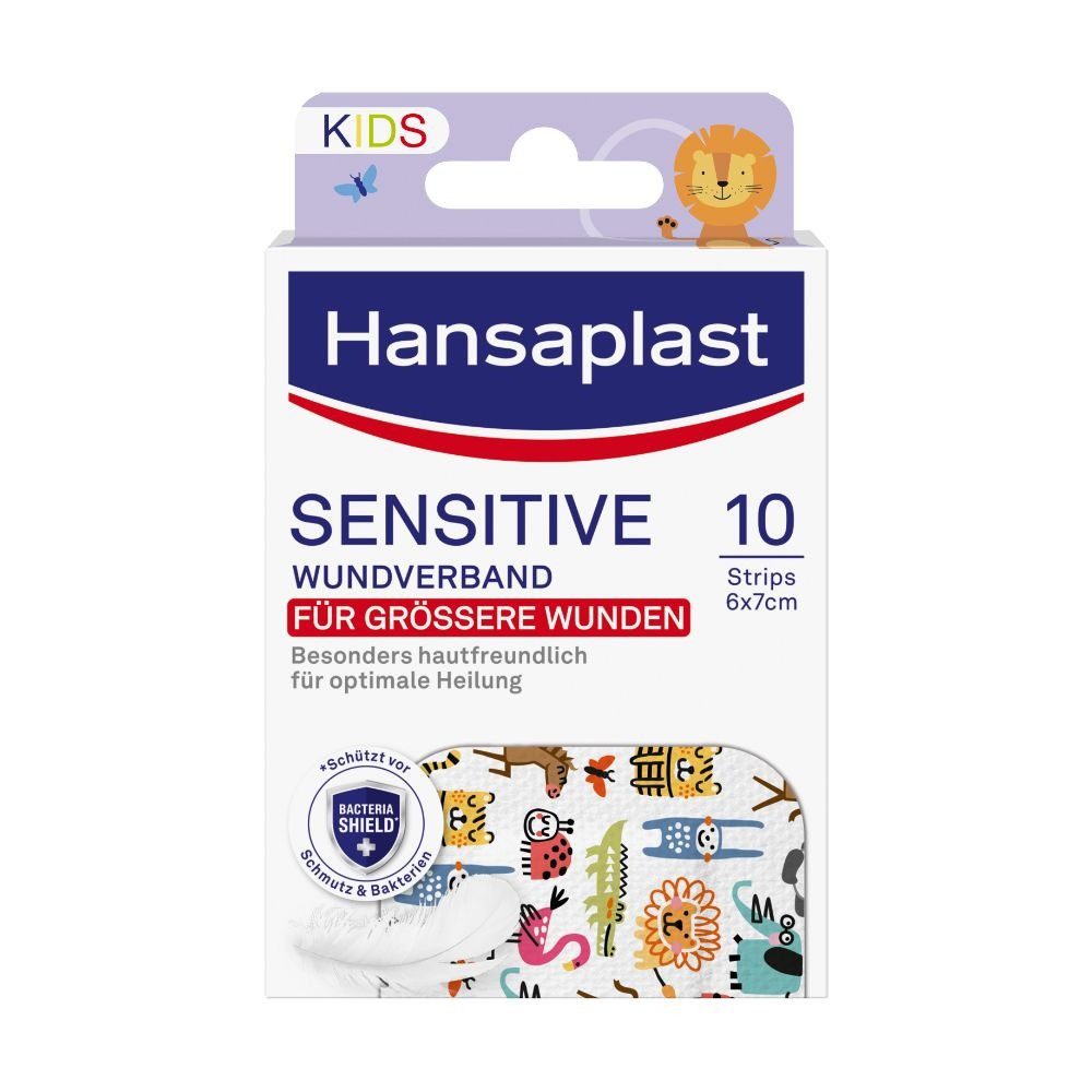 Hansaplast Wundpflaster Hansaplast Wundverband Pflaster SENSITIVE KIDS