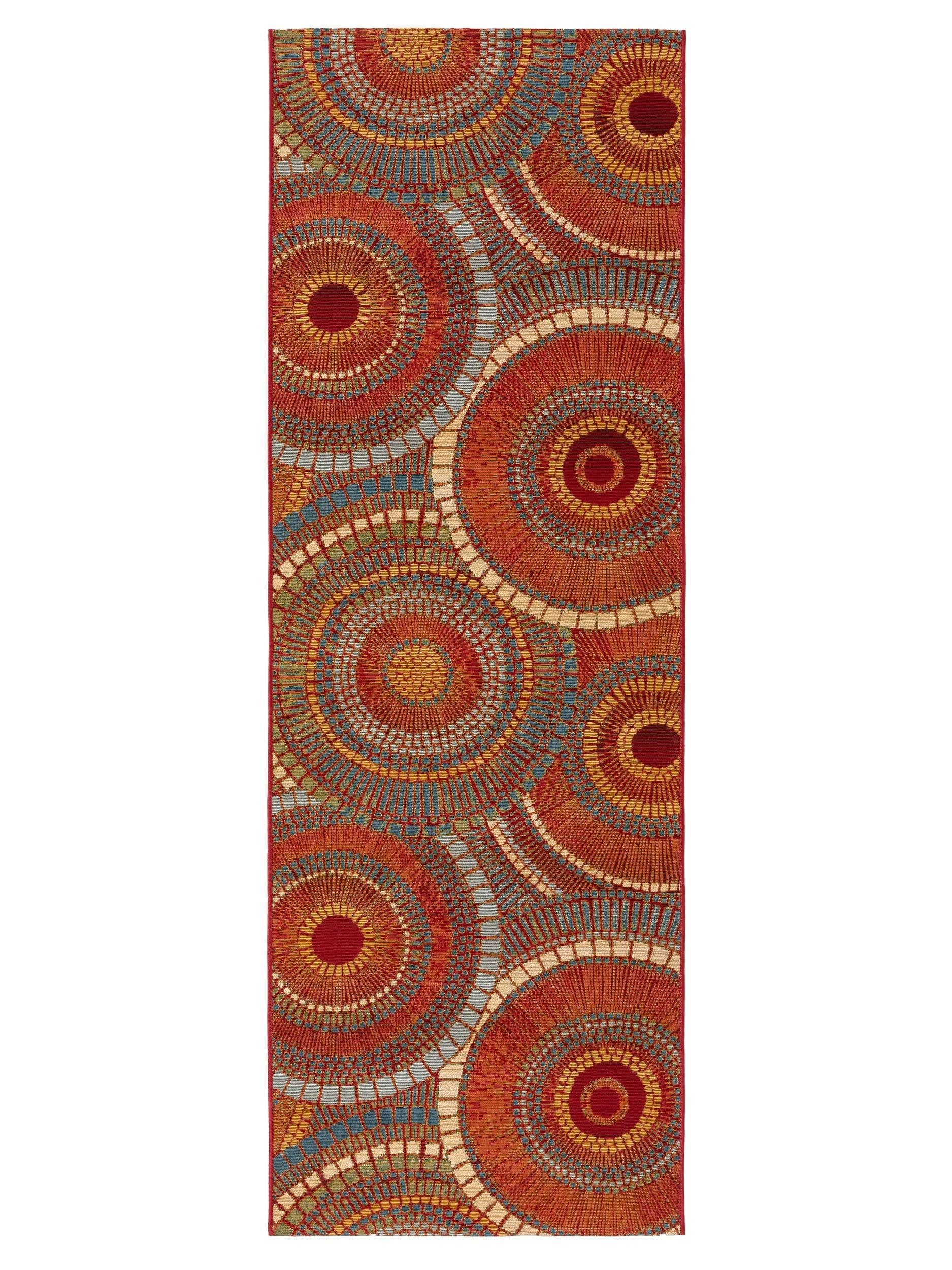 benuta Outdoorteppich Artis, rechteckig, Höhe: 5 mm, Kunstfaser, Berber, Ethno-Style, Wohnzimmer
