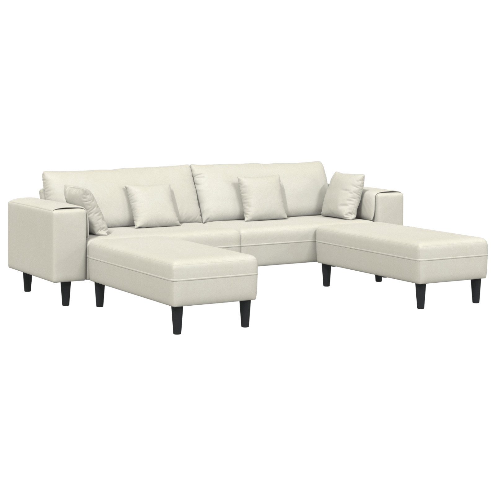 vidaXL Sofa Samt Sofa mit Kissen günstig online kaufen