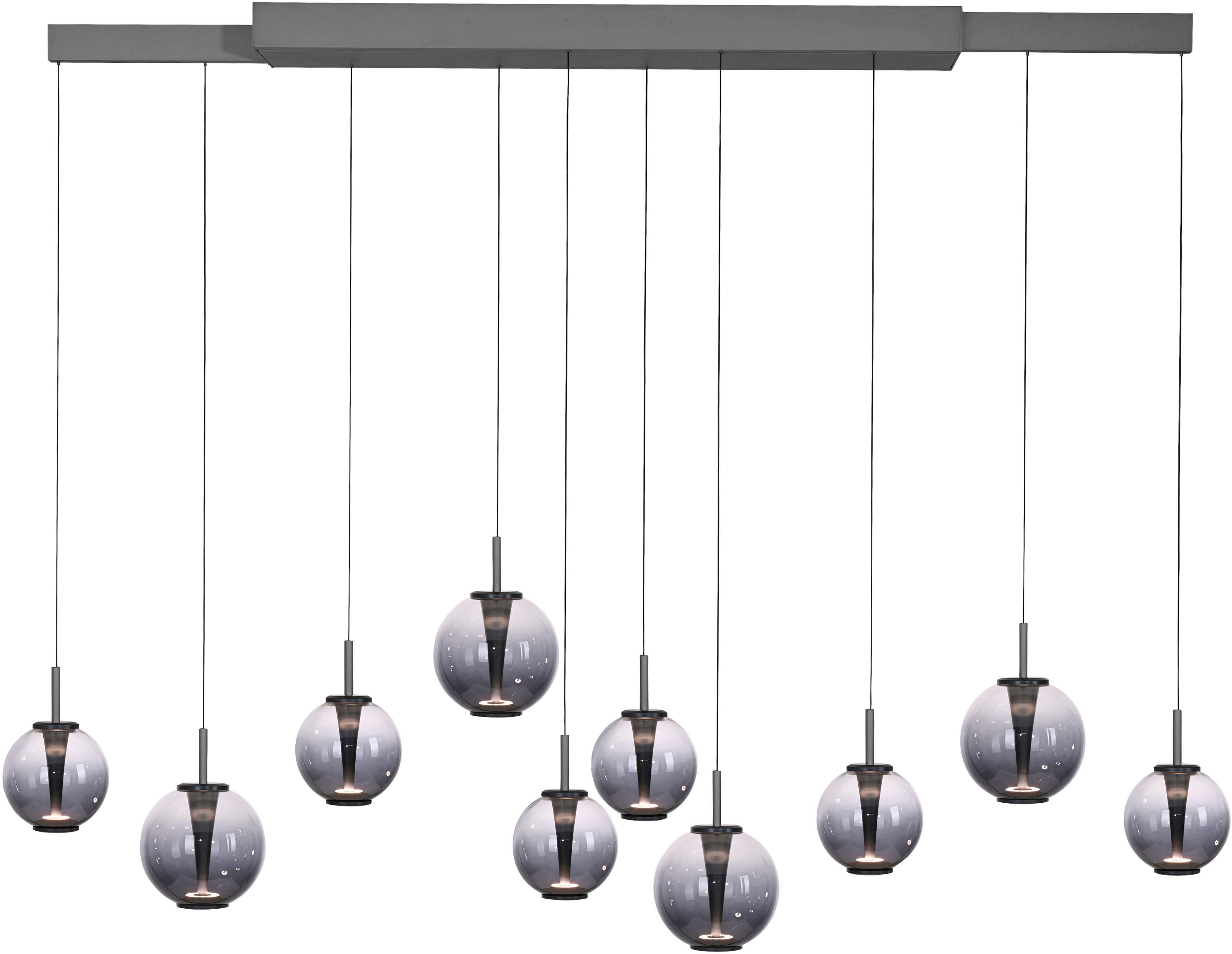 Neuhaus PURE LED Pendelleuchte PURE E-Infinity, CCT - über Fernbedienung, LED fest integriert, warmweiß - kaltweiß, e-SLIDE® Funktion, CCT, dimmbar, Fernbedienung