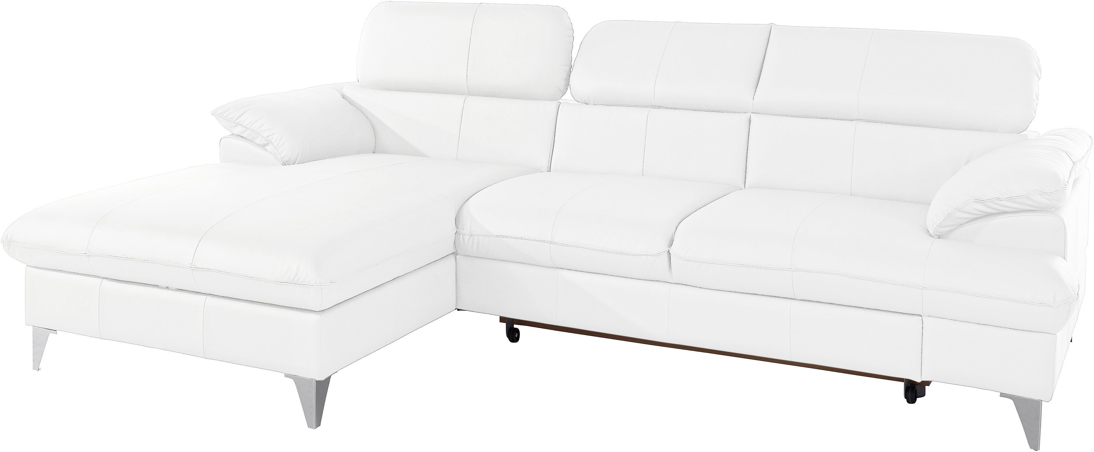 COTTA Ecksofa Caluso L-Form, mit Kopfteilverstellung, günstig online kaufen