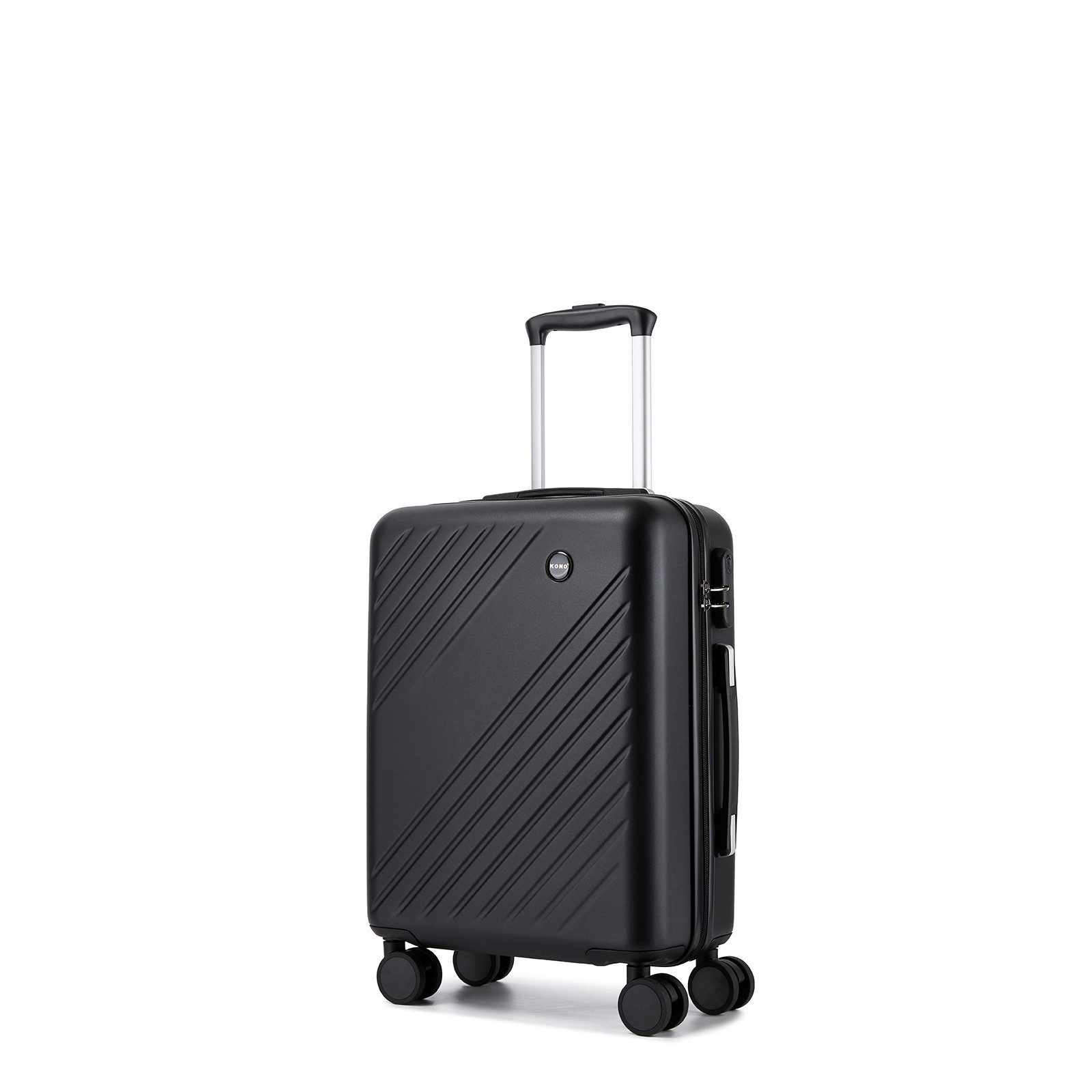 KONO Koffer Hartschalenkoffer 20/24/28 Zoll, ABS+PC, Leichter Reisekoffer