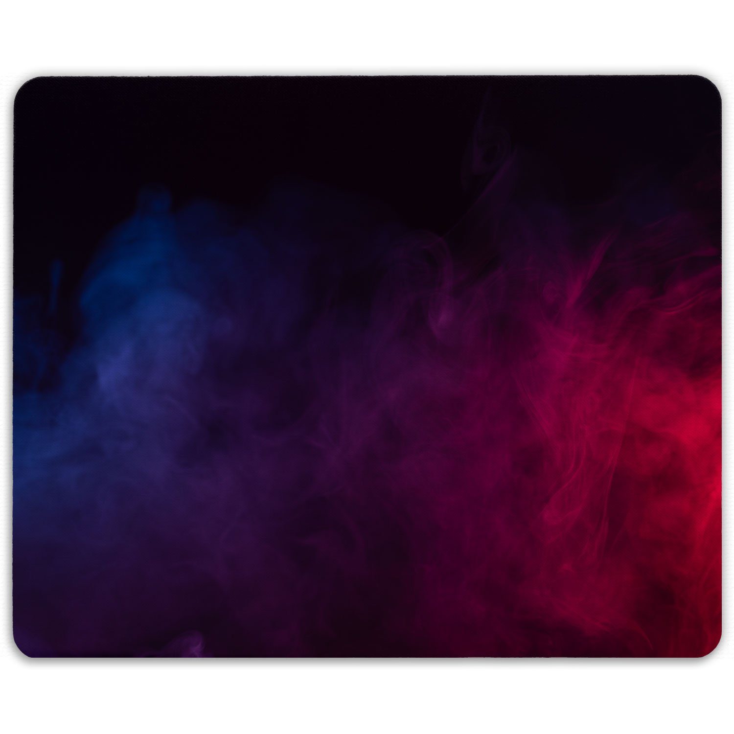 GRAVURZEILE Mauspad im Color Smoke Design - Bedrucktes Mousepad -, Geschenk für Familie & Freunde