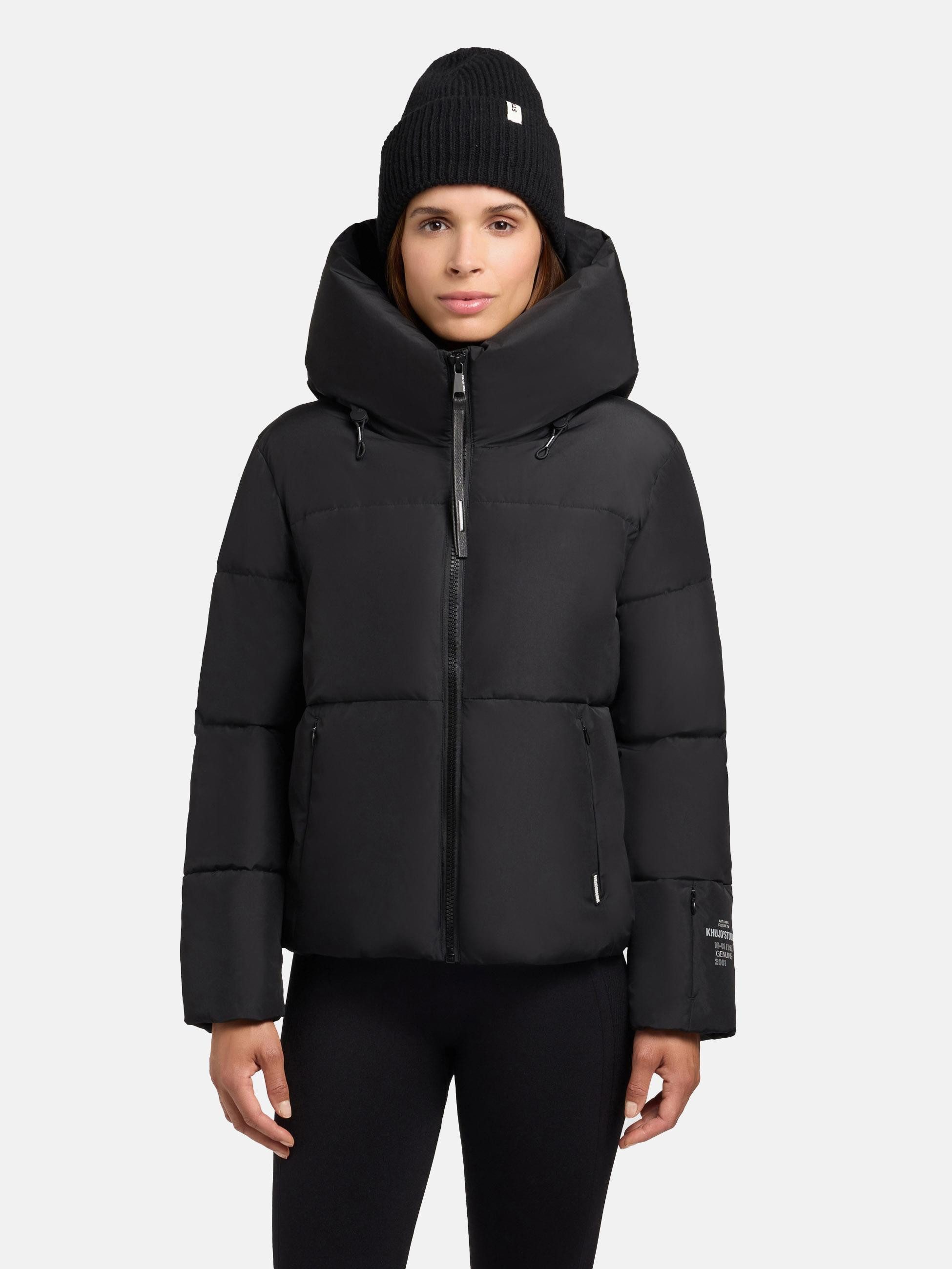 khujo Steppjacke Audrey Matt Warme Winterjacke mit verstellbarer Kapuze günstig online kaufen