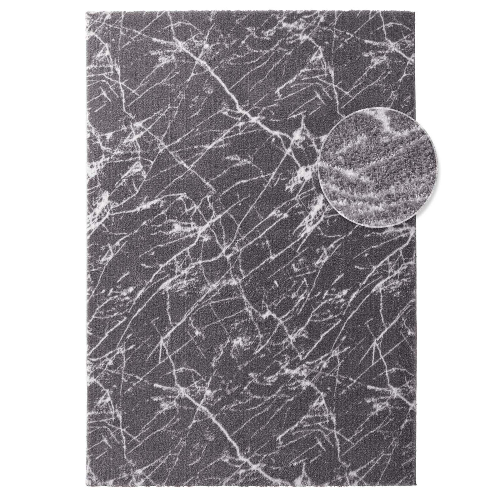 TaraCarpet Teppich Supersoft Kurzflorteppich Valetta Marmor, rechteckig, Hö günstig online kaufen