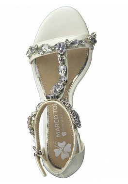 MARCO TOZZI 2-88307-28 418 Ivory Patent Sandale