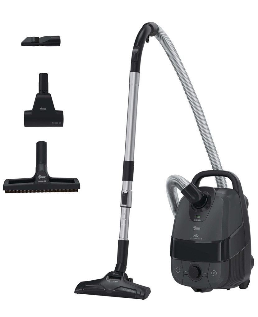 Hoover Пилосмоки HE210P 011, 850 W, Beutel, 10 M. Arbeitsradius, waschbarer EPA-Filter, 3,5 L