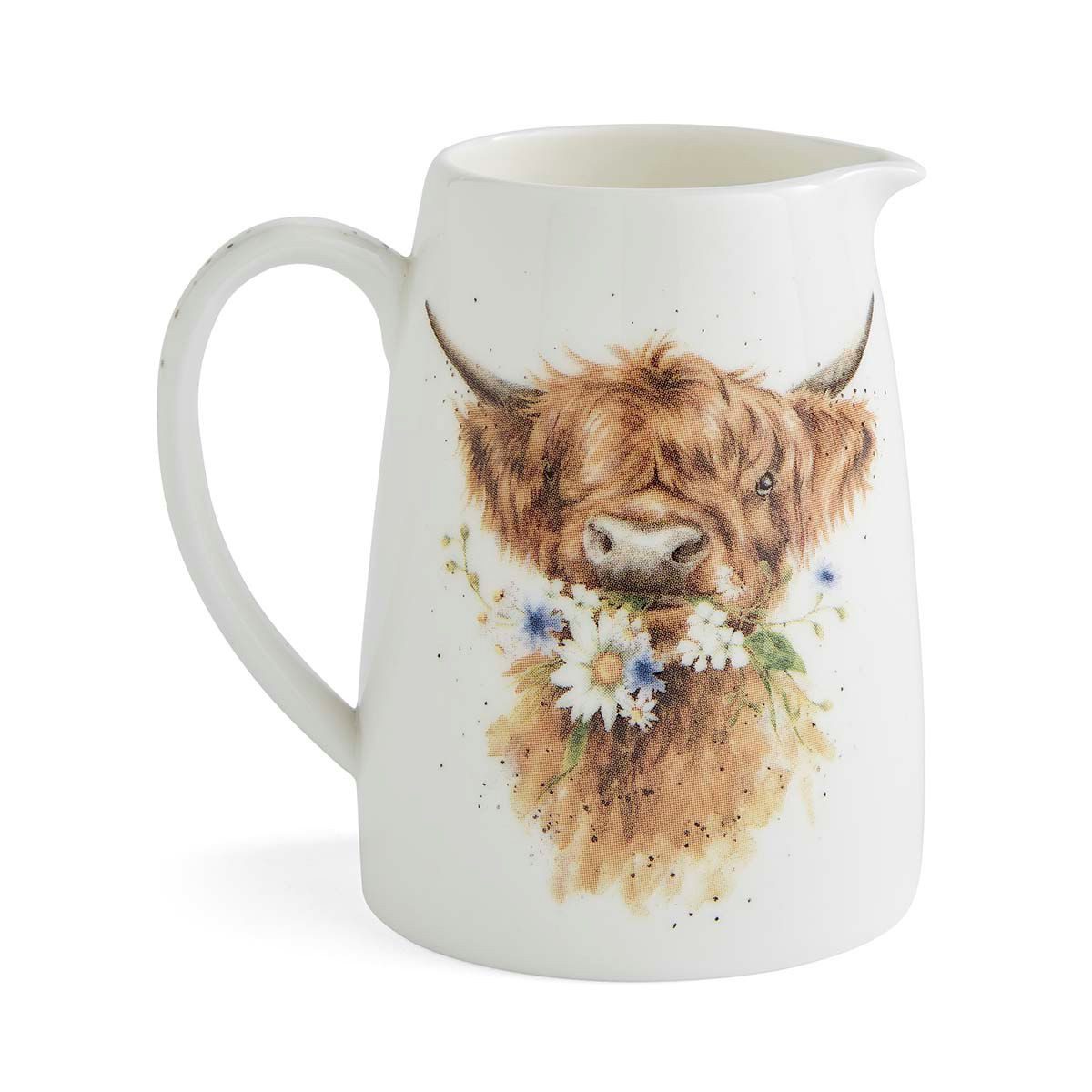 Wrendale Milchkännchen Wrendale Designs Mini Porzellan Milch-Kännchen Highland Rind