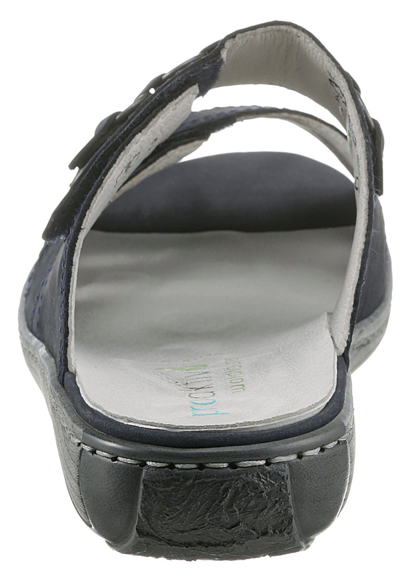 Waldläufer GARDA Pantolette, Keilabsatz, Sommerschuh, Schlappen mit Schmuck günstig online kaufen