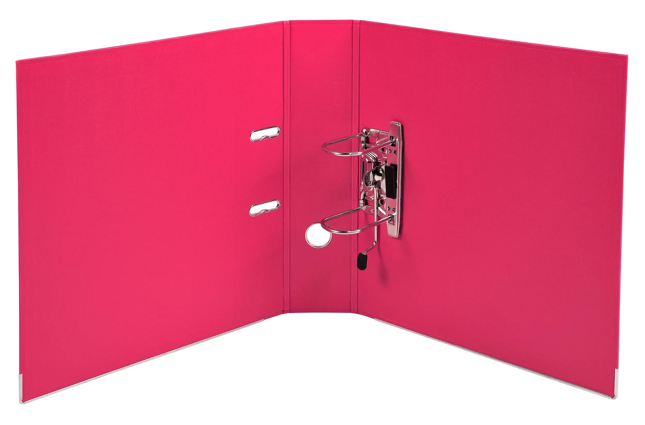 EXACOMPTA Aktenordner 10x Ordner Prem'Touch außen PP Rücken 80mm A4 Maxi Himbeer 53359E, Ordner PP