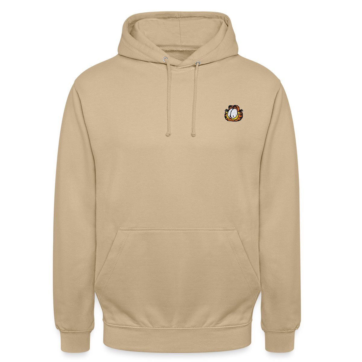 Hoodie Garfield Als Stick-Design Unisex Hoodie