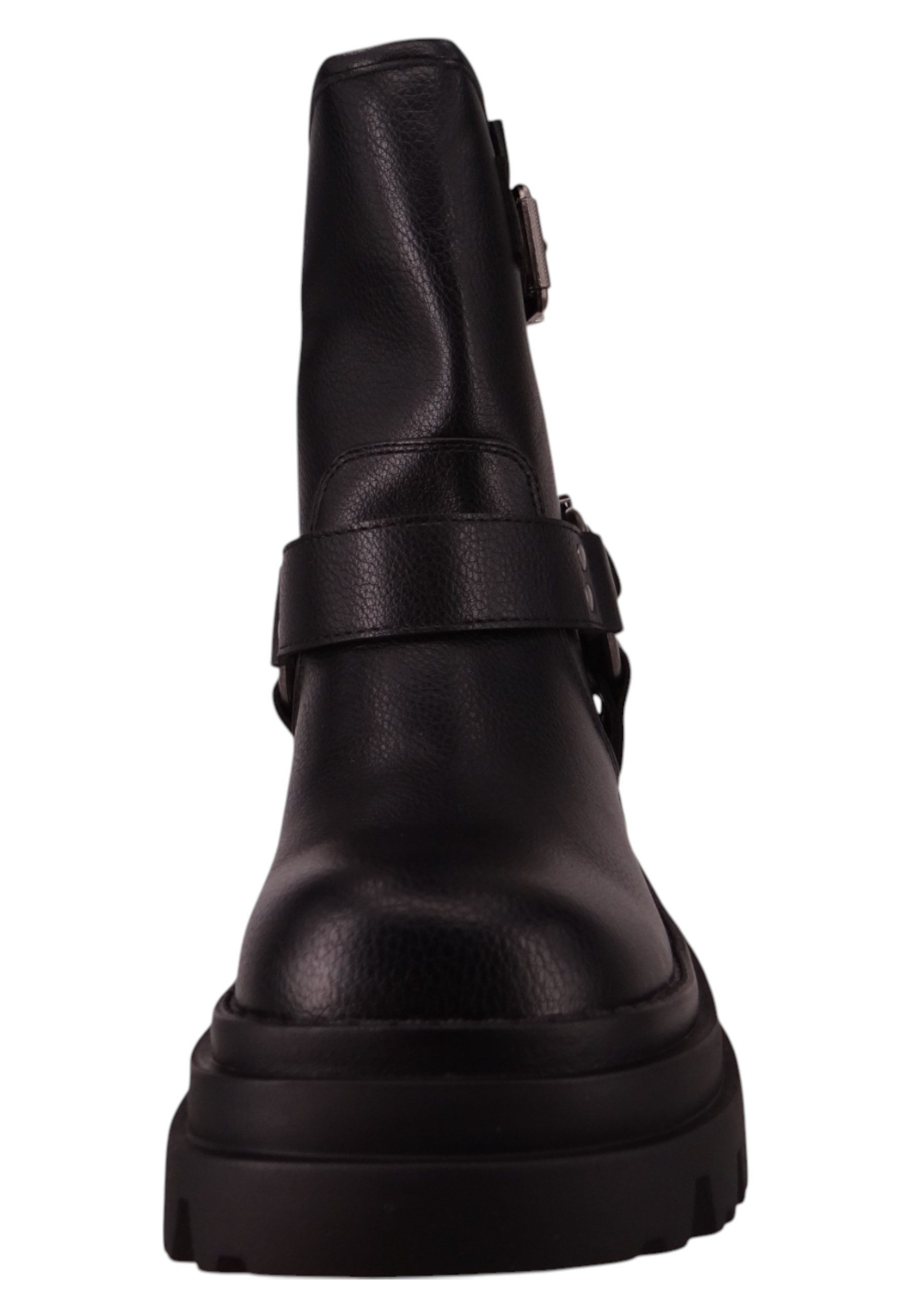 Buffalo 1220067 Bravr Biker Lo Black Stiefelette