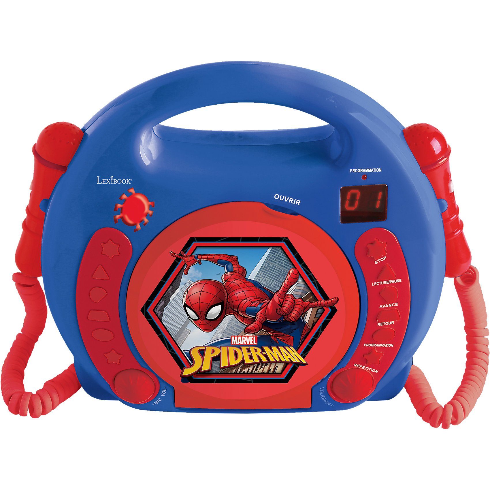 Lexibook® SpiderMan Kinder CDPlayer mit 2 Mikrofonen online kaufen OTTO