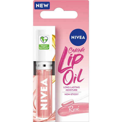 Nivea Lippenpflegemittel Pflegendes Lippenöl Rose Feuchtigkeitsspendendes Lippenöl 5.5ml