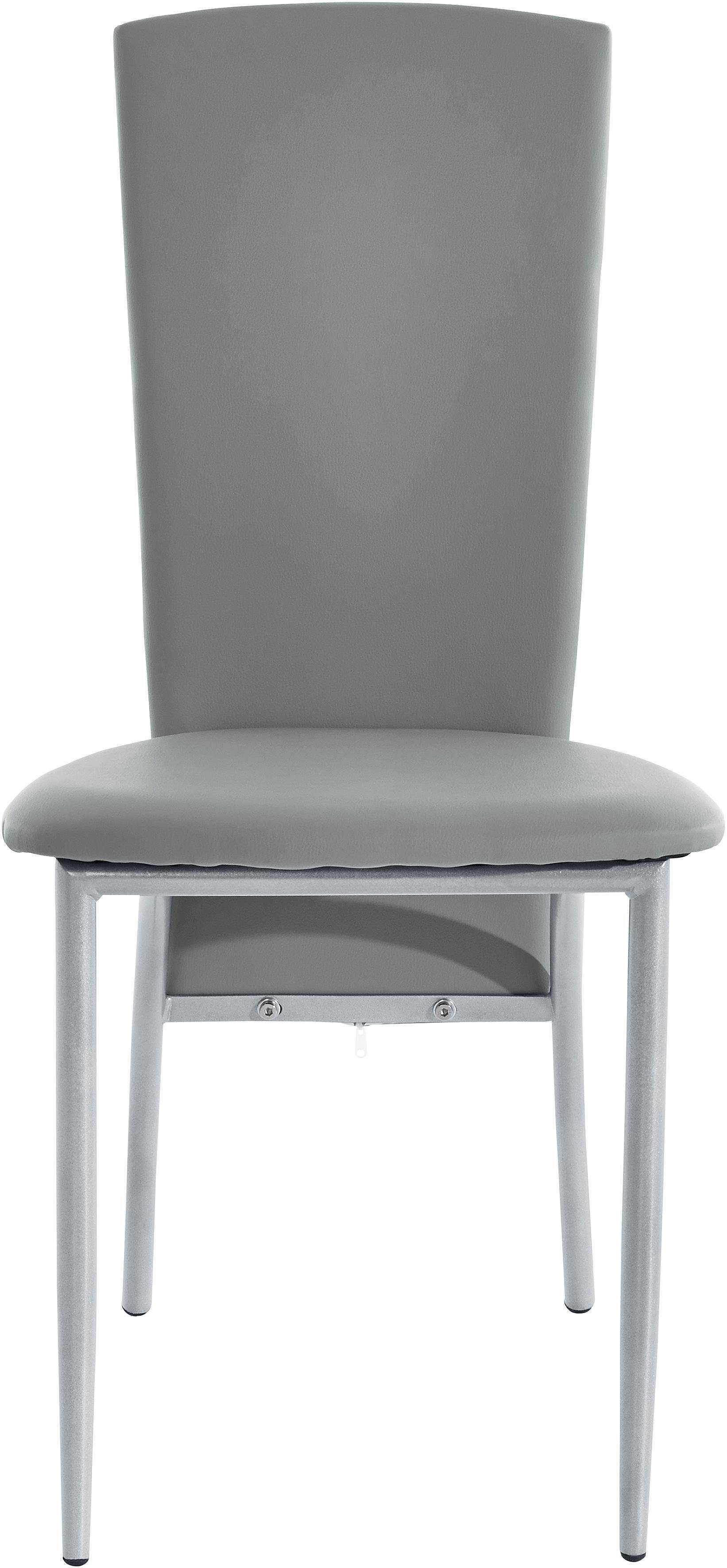 OTTO home Esszimmerstuhl Nico (Set, 2 St), Bezug in Kunstleder, Metallgestell