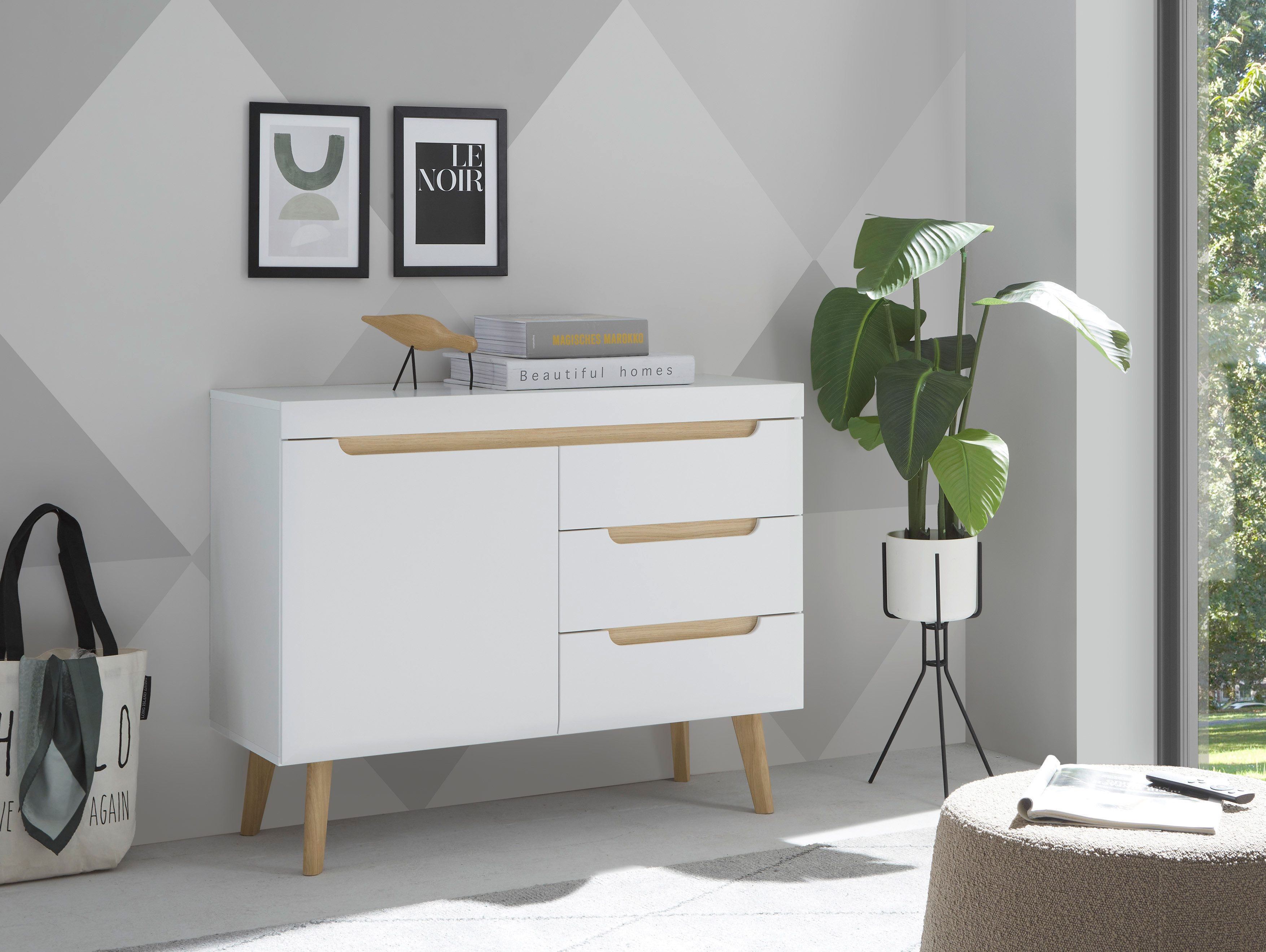 Sideboard Torge, Anrichte, Kommode, Schubladenschrank