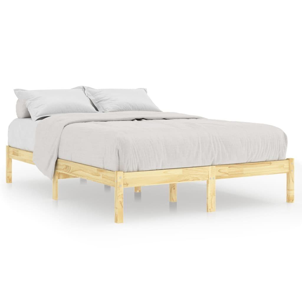 furnicato Bettgestell Massivholzbett Kiefernholz 200x200 cm günstig online kaufen
