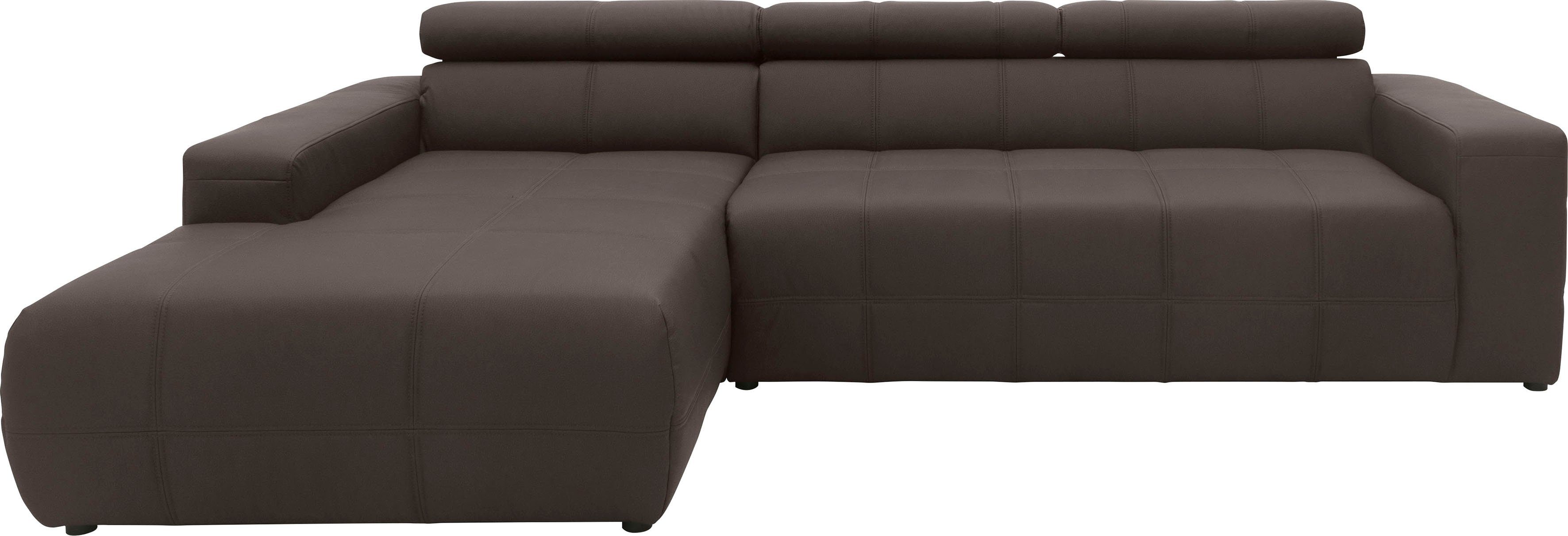 DOMO collection Ecksofa Brandon B/T/H: 289/177/80 günstig online kaufen