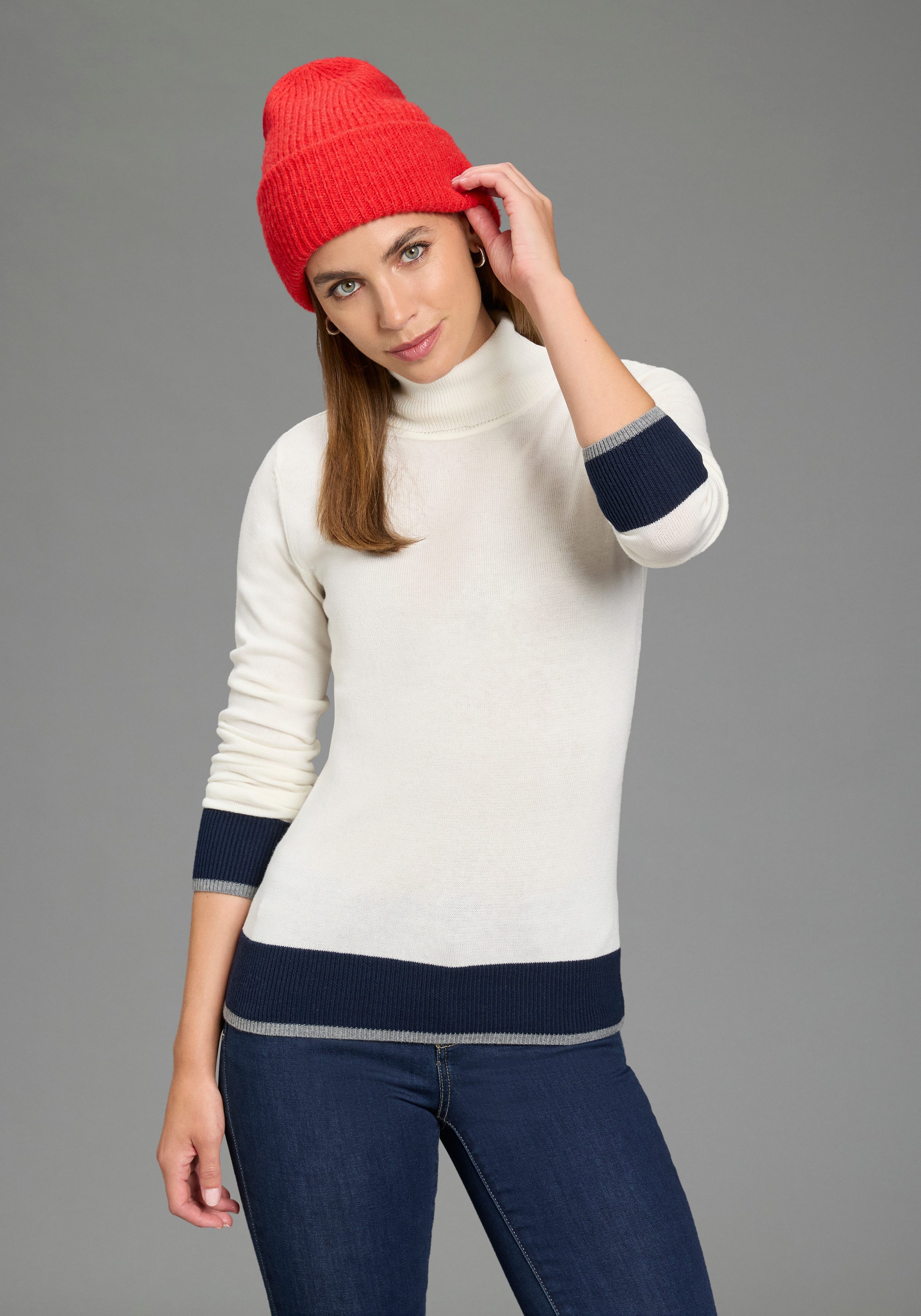 Rollkragenpullover