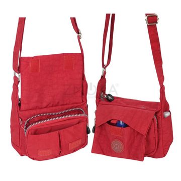 BAG STREET Umhängetasche Bag Street - Crinkle Damen Umhängetasche Stofftasche Handtasche Auswah