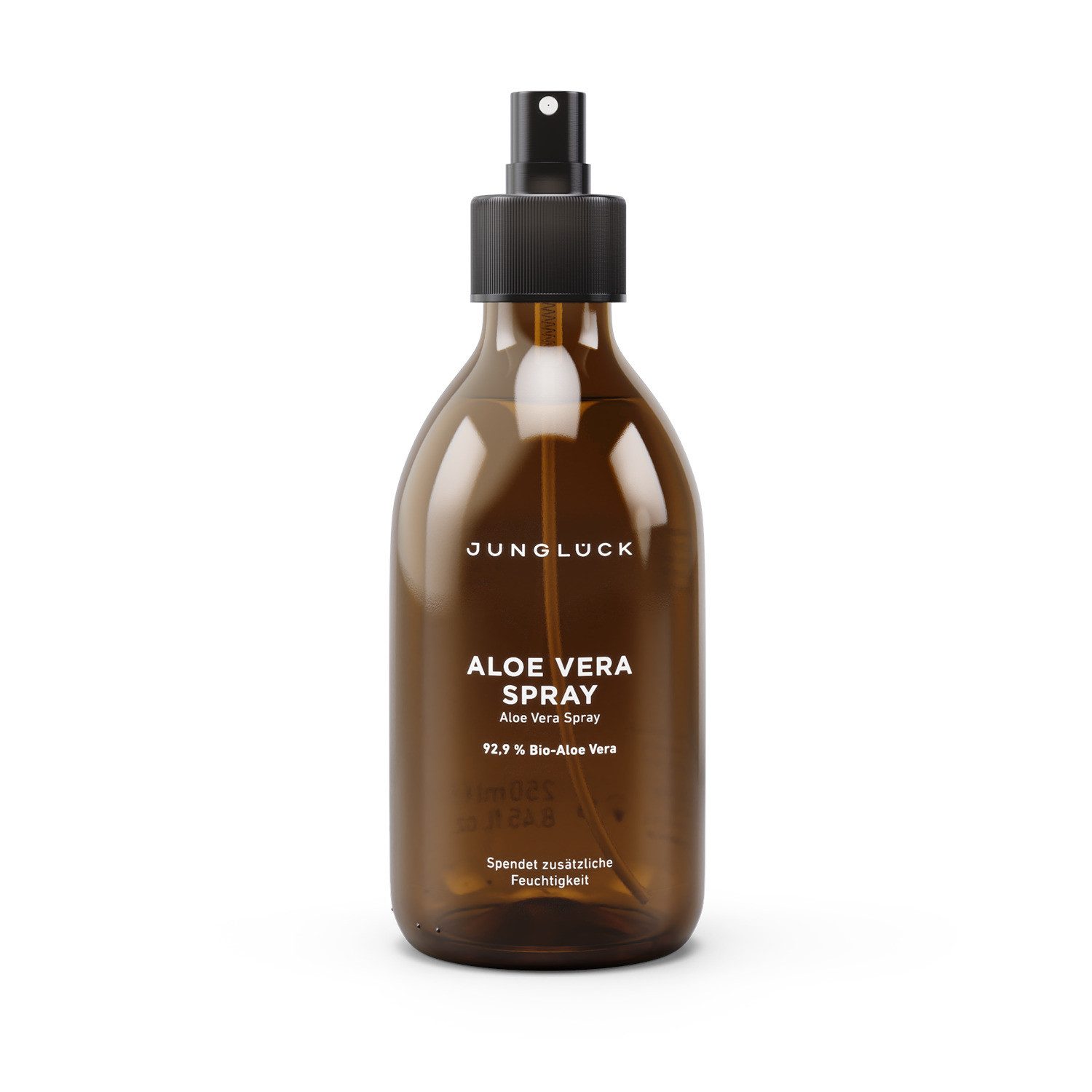 JUNGLÜCK After Sun Aloe Vera Spray, 1-tlg., Kühlendes Feuchtigkeitsspray für Gesicht, Haare und Körper