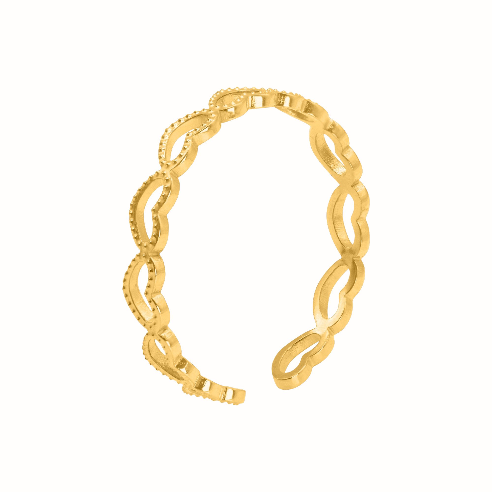 Fingerring Piar goldfarben