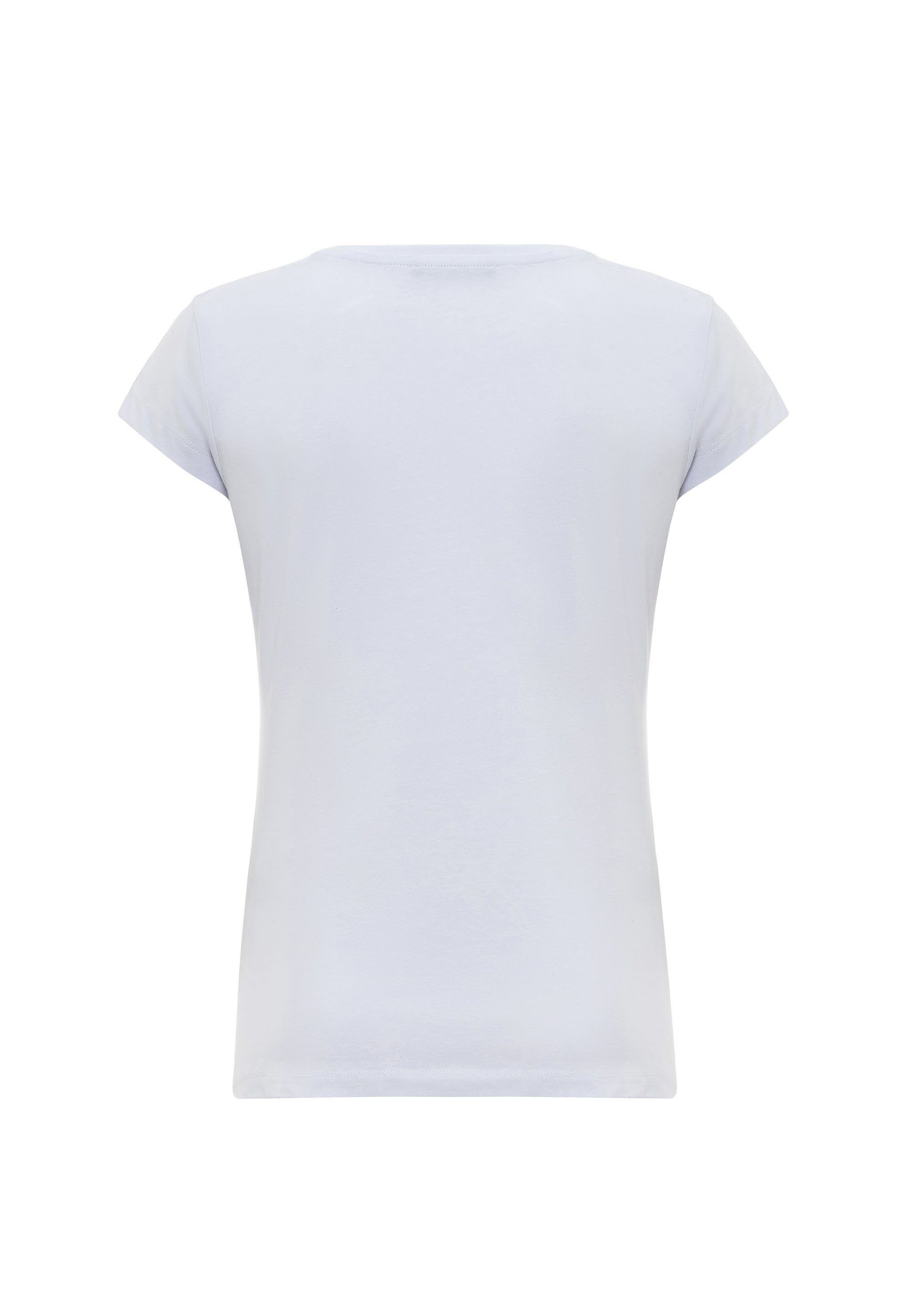 stylischem T-Shirt Cipo weiß Baxx mit Markenprint &