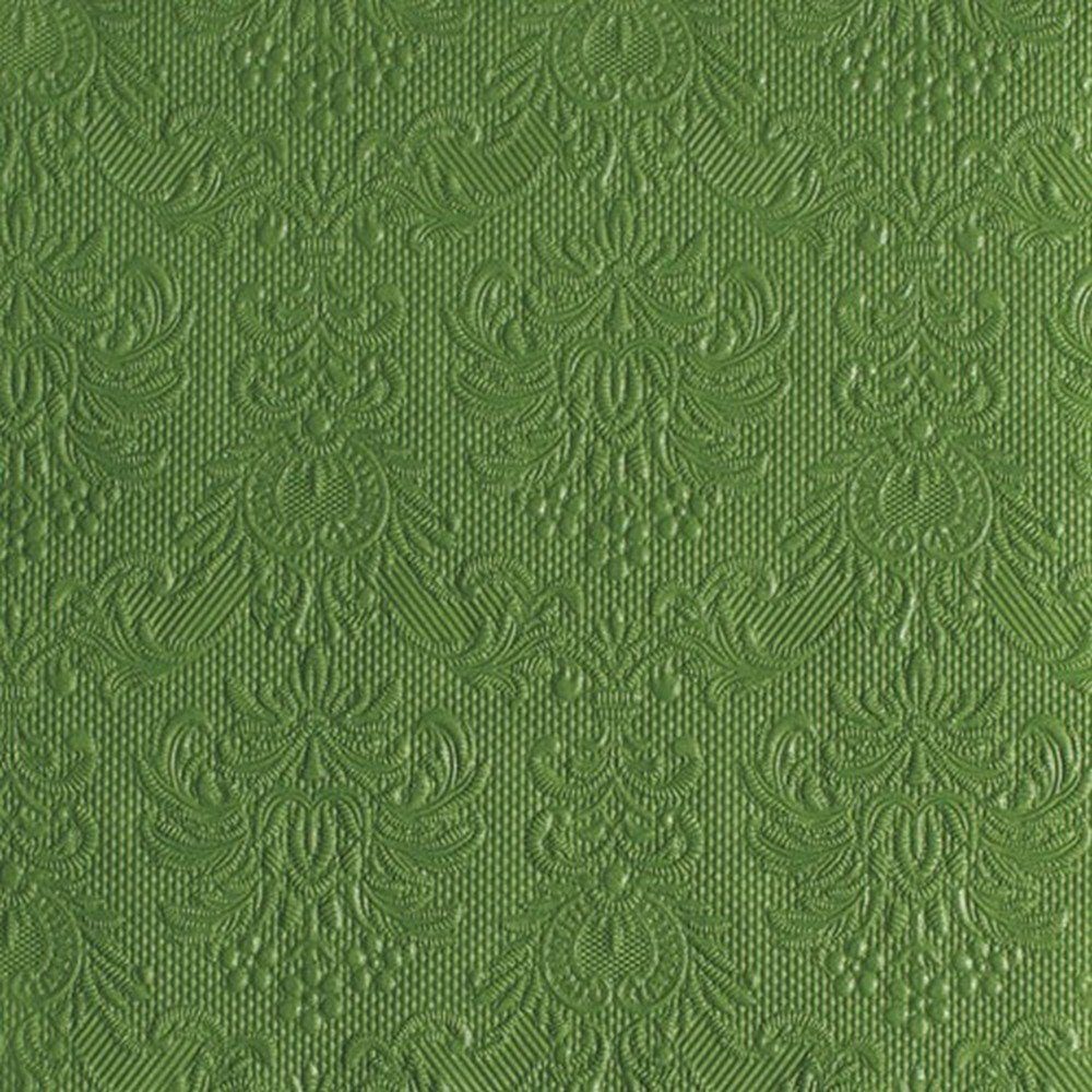 Ambiente Luxury Paper Products Papierserviette 15 Servietten Elegance summer green 33x33cm, (15 St)