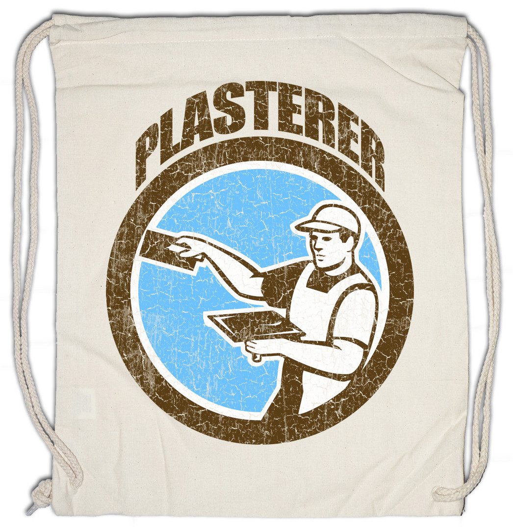 Turnbeutel Plasterer Turnbeutel Stuckateur Maler Painter Artist Lackierer
