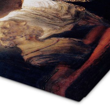 Posterlounge Leinwandbild Rembrandt van Rijn, Aristoteles mit einer Büste von Homer, Malerei
